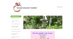 Desktop Screenshot of coachingbycorey.com